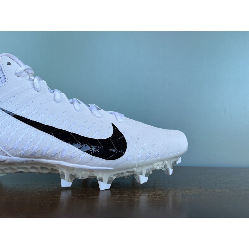 Nike Alpha Menace Pro 2 Low White/Black Football Cleats Men’s Size 15 CV6477-100 - Picture 5 of 11